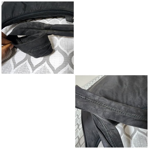 Authentic Prada Triangle Nylon Shoulder Bag Black - Picture 6 of 12
